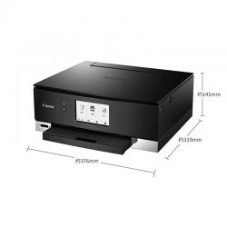 佳能/Canon 打印机 TS8380 A4幅面 彩色 喷墨 打印 复印 扫描 速度15IPM 6色独立墨水 WIFI 4.3英寸彩屏 自动双面打印