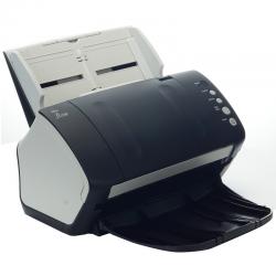 富士通（FUJITSU）Fi-7130馈纸式扫描仪A4高速双面自动进纸 灰黑色