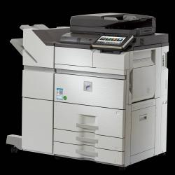 夏普(SHARP) MX-B7581D 黑白复印机，复印、打印、扫描、10.1英寸液晶触摸屏，双面自动送稿器，落地四层纸盒，装订分页器（黑白 A3）