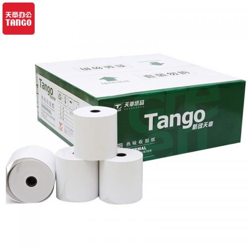 天章(TANGO)新绿天章 热敏收银纸 80*80mm 30卷 60米/卷 (单位:箱)