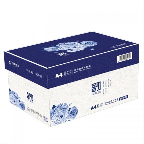 天章韵 A4 80G 复印纸 500张/包 5包/箱