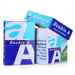 齐心 DoubleA 80g A4 复印纸 500张/包 5包/箱（2500张）qxhc