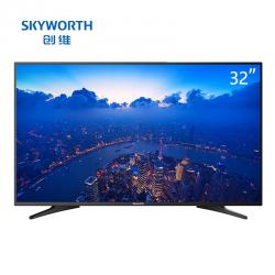 创维（Skyworth）32E382W 32英寸高清 商用电视 酒店监控工程高清平板智能互联网电视（含挂架）