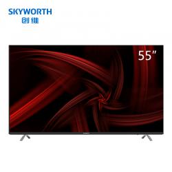 创维（Skyworth）55H9D 55英寸超薄全面屏HDR人工智能4K超高清智能网络液晶电视机