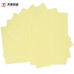天章(TANGO) 金彩天章 80g A4 浅黄色复印纸 100张