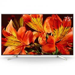 索尼（SONY） KD-75X8500F 电视机75寸 4K HDR图像处理芯片X1 4K迅锐图像处理引擎PRO 特丽魅彩显示技术 智能电视 搭载安卓7.0系统 二级能效 标配底座 黑色