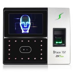 (ZKTeco) iFace702 人脸指纹考勤机 高速识别打卡机 触屏操控门禁一体机 中控智慧科技股份有限公司