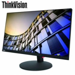 联想（ThinkVision）T系列 纤薄窄边框 双向旋转升降 可壁挂 电脑显示器 T27p 27英寸（4K高清窄边框）