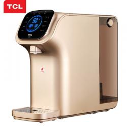 TCL净水器台上式饮水机直饮速热RO反渗透净饮一体机桌面家用即热免安装过滤器TRO531-41(金色)