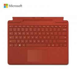 微软Surface Pro 8XB-00040/60/20/80波比红、冰晶蓝、典雅黑、亮铂金键盘盖特制版专业键盘盖 适用Pro 8/Pro X