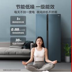 美的(Midea)19分钟急速净味600升变频一级能效对开冰箱BCD-600WKGPZM(E) 