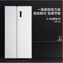 松下（Panasonic）632升大容量冰箱双开门对开门冰箱一级能效 月光白色NR-EW63WSA-W