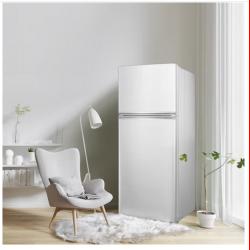 TCL 118升双门养鲜冰箱均匀制冷低音环保小冰箱BCD-118KA9芭蕾白 