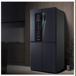 TCL 486升大容量养鲜冰箱十字对开门四开门双变频BCD-486WPJD